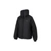 Puma Logo Print Zipper Down Jacket Women Jacket Black 853637-01