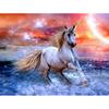 DIY Guardian Angel Diamantové vyšívání Umění koně Diamantový obraz Mozaika Náboženské křišťálové řemesla Novinka