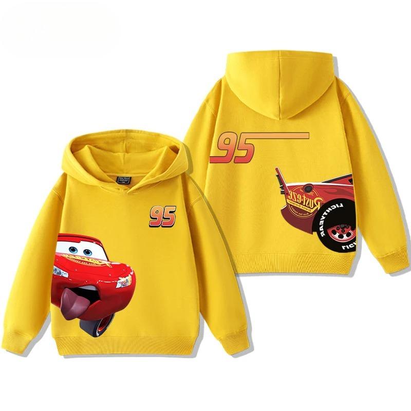 

Осень Зима Машины Молния Маккуин Забавные Толстовки с Принтом Повседневные Теплые Спортивные с Длинным Рукавом Детские Для Мальчиков и Девочек Детские Унисекс Толстовки с Капюшоном 120