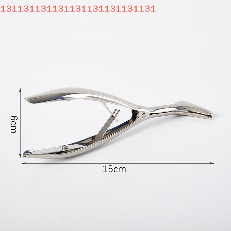 Adult/kids Two Styles Nose Mirror Ear Canal Dilator Stainless Steel Speculum Nostril Nose Pliers Nasal Dilator