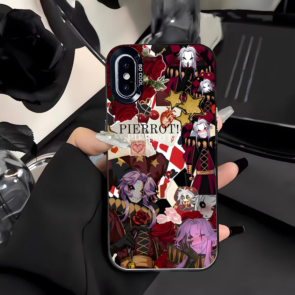 

The Freak Circus Pierrot Phone Case For IPhone 17 Air 16 E 15 14 Plus 13 12 11 Pro Max Colored Silver Cover iPhone17 Pro Max
