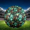 Final Fantasy Print Size 5 Soccer Ball, PU Wear Resistant Football for Match Training and Daily Practice, Birthday Gift for Soccer Fans