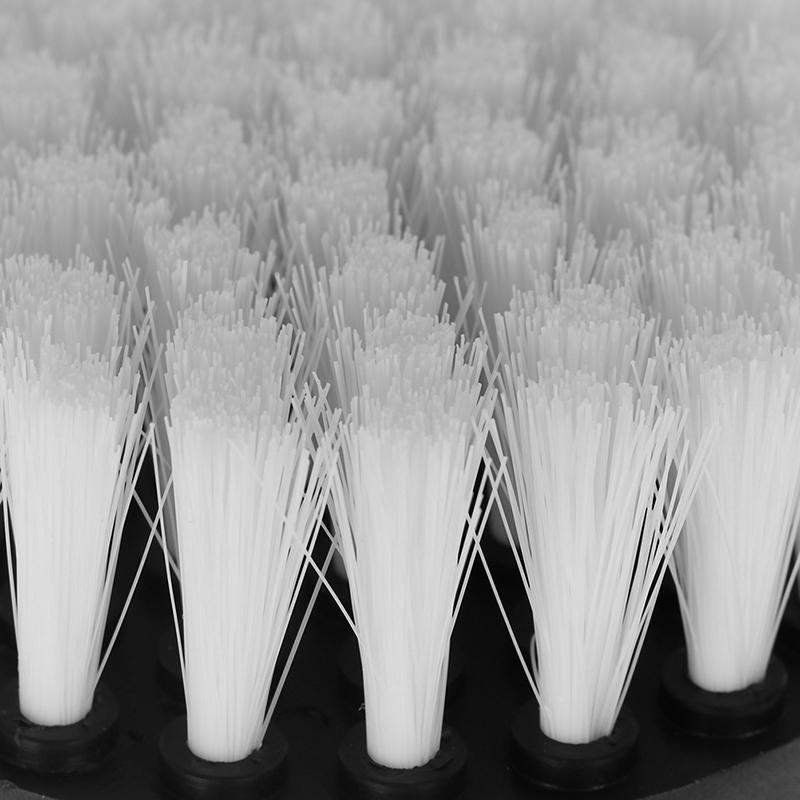 White Electric Floor Cleaning Brush Drill Power Tool Removing Stubborn Stain