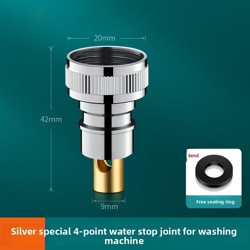 3/4  1/2  Thread Connector Faucet Hose Tap Water Adapter Quick Connector Water Pipe Fittings Home Replacement Accessory