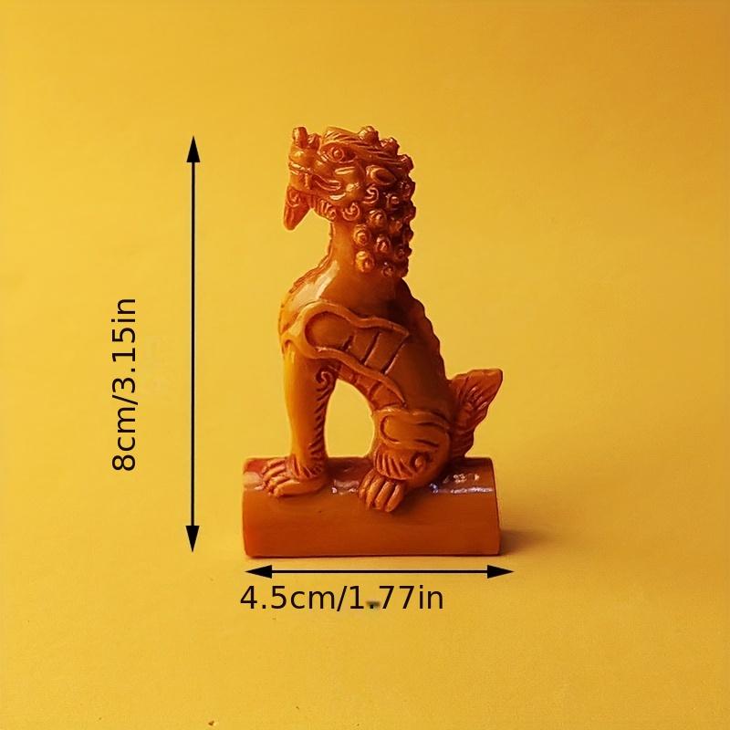 2Pcs Chinese Ancient Building Roof Merchandise Auspicious Beast Refrigerator Sticker Forbidden City Creative Jewelry Magnet