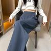 2026 Women's High-Waisted Spring Wide-Leg Suit Pants - Flattering, Casual, Loose, Straight-Leg