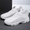 Knitted Mesh Running Shoes Breathable Men's Casual Sneakers Lightweight Outdoor Jogging Walking Trainers Anti-slip Sole