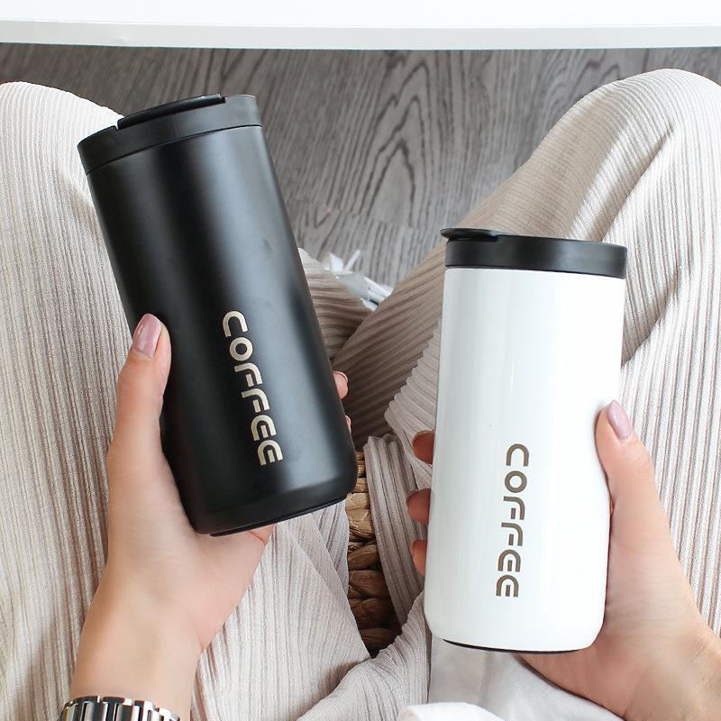 Fashion Insulated Mug 304 Stainless Steel Creative Direct Drinking Coffee Cup Car Gift Water Cup