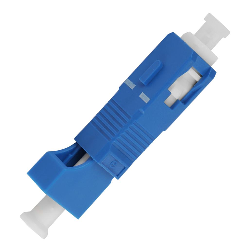 SC Male to LC Female Single Mode Fiber Optic Hybrid Optical Adaptor Converter