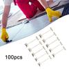 10PCS T-shaped Steel Needle PP Silver Stainless Steel 0.9mm