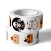 500Pcs 1 Inch Halloween Pumpkin Decor Labels Adhesive Sticker For Gifts Sealing Handmade Envelope Diy Stationery Stickers
