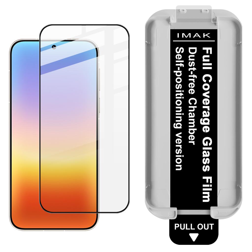 Huawei Pura 90 Pro Max Glass IMAK Dust-free Cabin Full-screen Tempered Glass Film Supports Fingerprint Unlock