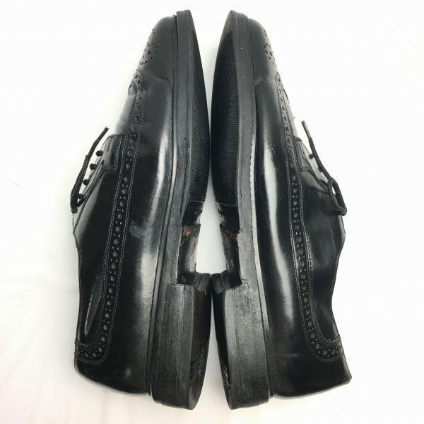 70s80s? Heinrich Dinkelacker APOLLO Cap Toe Size 9F 27.5 Black Men’s(USED)