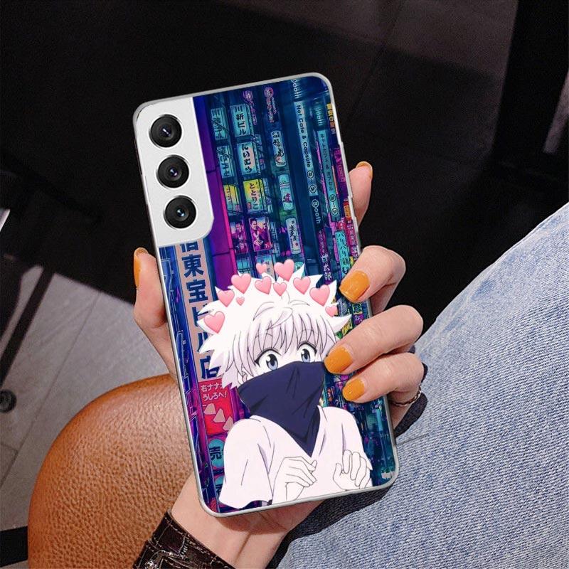 Hunter X Killua Phone Case For Samsung Galaxy S24 S25 Edge S26 Ultra S23 S22 S21 Plus S20 FE + Personalized Print Cover Galaxy S