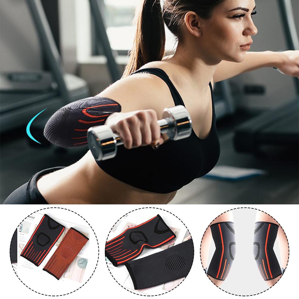Elbow Brace Knit Elastic Sports Elbow Support Sleeve for Tennis Elbow  Elbow Workouts Weightlifting Outdoor Running