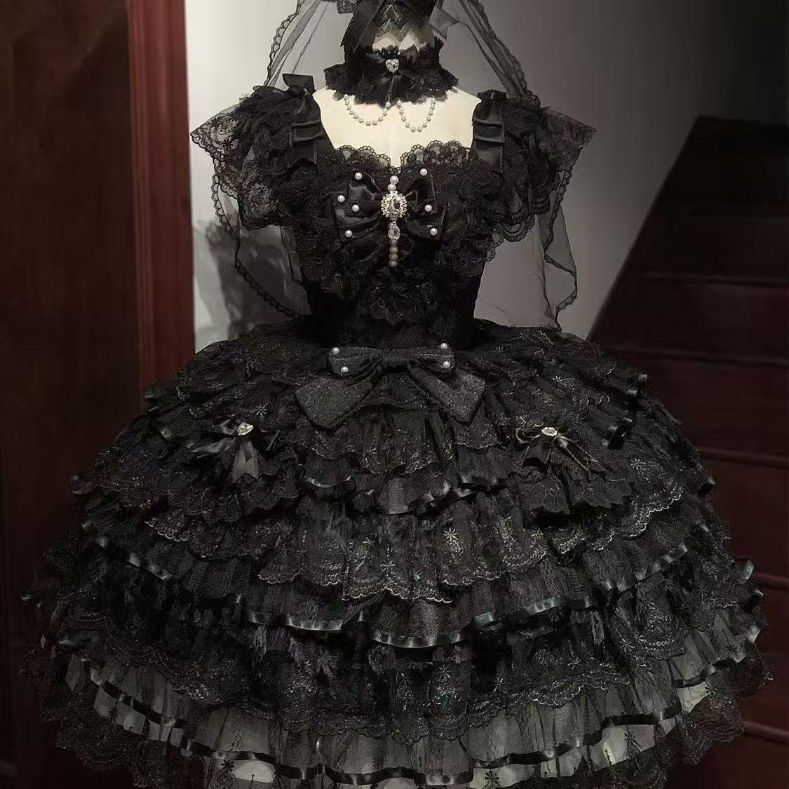 Cosplay apģērbi Meitenēm Dizains Lolita kleita