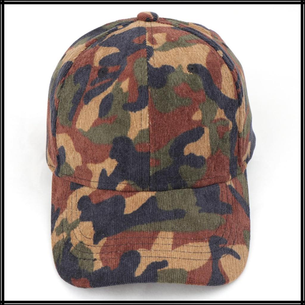Hat Cap Cool Sports Camouflage Casual Pop CZ537 [White Fang] Men's Women's (Camouflage B)