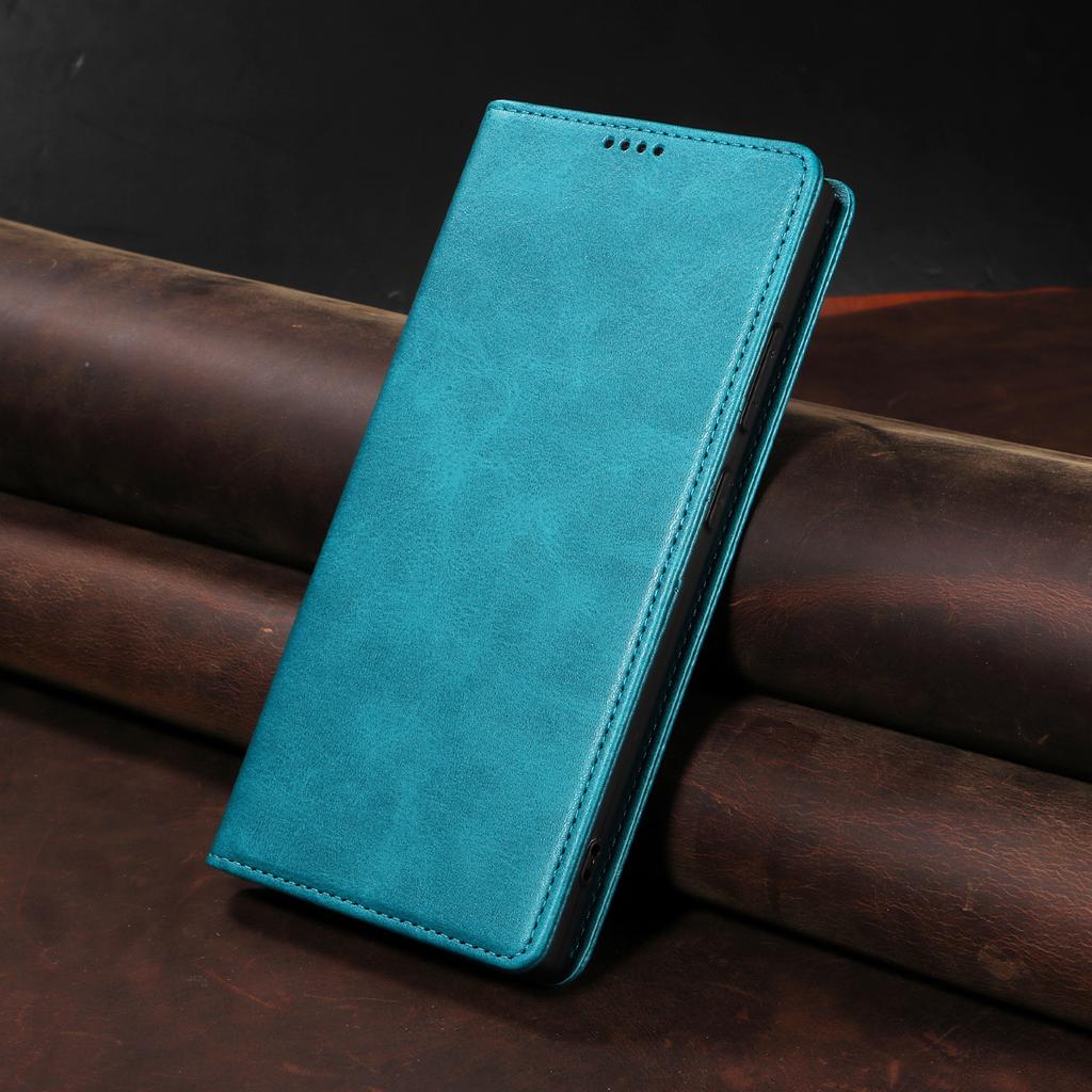 PU Leather Wallet Phone Case for Samsung Galaxy S25 Edge S24 Ultra S23 Plus S22 S23 Fe Magnetic with Picture Frame