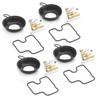 4sets Carburetor Repair Kit Motorcycle Maintenance Part Replacement for Honda CB400