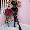 NEW Fashion Women's Lace Transparent Tight Sexy Lingerie One-piece Open Stockings Uniform Style 1-10