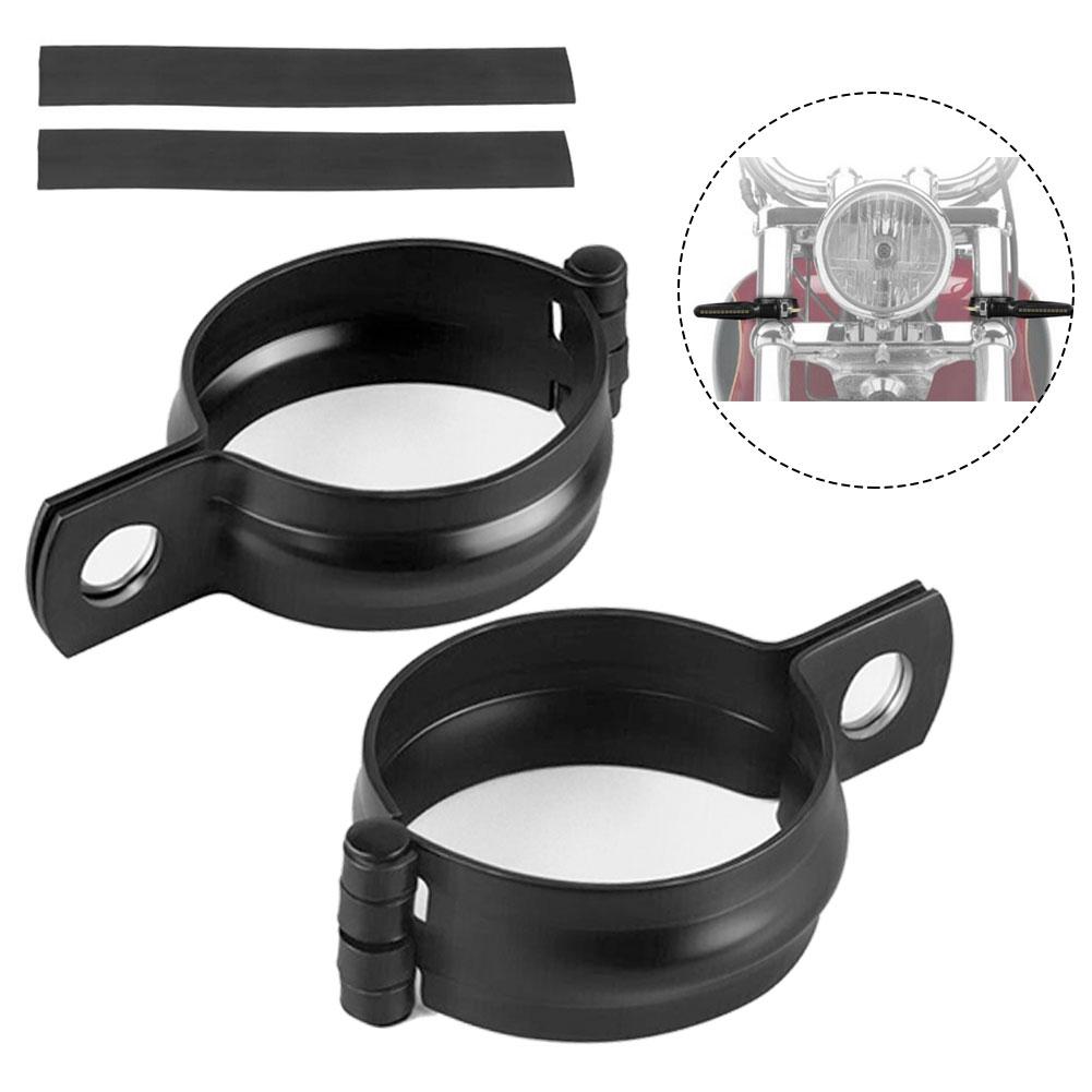 Light Mount Bracket Holder Clips Fork Clamp Front Headlight