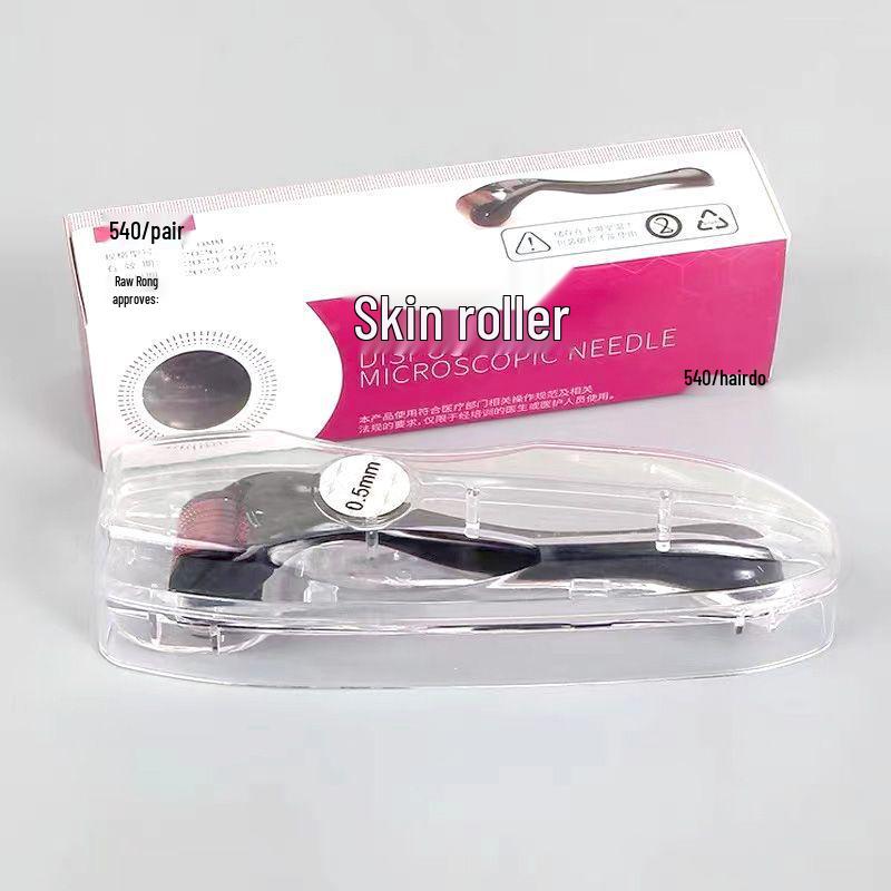540 Micro-Needle Beauty Roller for Face, Scalp, Beard, and Skin