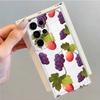 Case for Samsung Galaxy S26 S23 Ultra S25 Edge S21 S24 S22 FE S20 Plus Note 20 Ultra 10 Phone Cover Simple Fruits