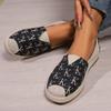 Spring Women'S Handmade Lace Flats Cloth Shoes Breathable And Comfortable One-Pedal Casual Shoes Soft And Non-Slip Soles