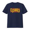 Unisex Epmd Verweerd Klassiek Logo Slim Fit T-shirt Medium Zwart Vintage Mode Licht Rekbaar Designer Kleding