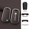 Peugeot Key Case for 308, 207, 408, 508, 307, 301, 3008 - Metal Shell, Modified Package.