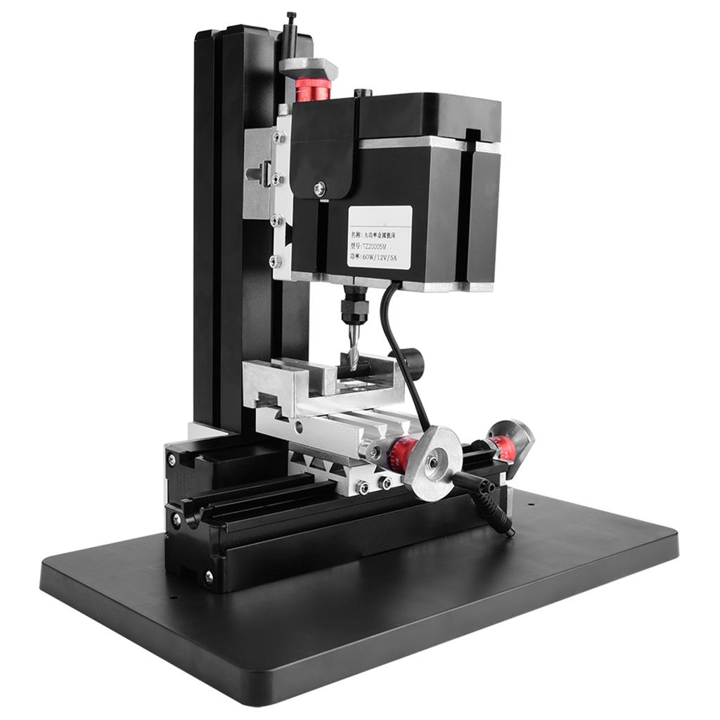 60W 12000RPM Mini Metal Lathe DIY Miniature Milling Machine Miller 100?240V
