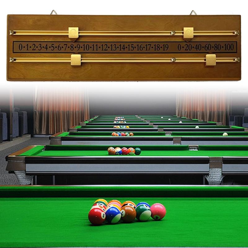 Billiard Tool for Club Billiard Scoreboard Wall Mounted Snooker Game Score Board