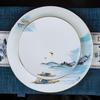 Tao Xianghui Chinese Ink Landscape Bone China Plates