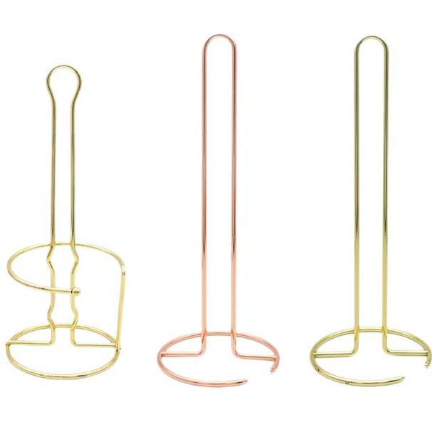Nordic Iron Tissue Holder: Vertical Napkin Rack for Kitchen or Dining Table
