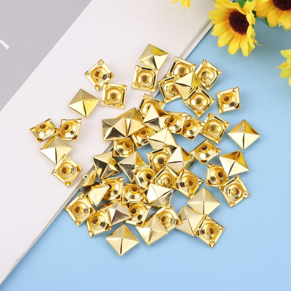 Scrapbooking Pyramidenform Bekleidungszubehör Quadratische Nieten Befestigungsnieten Stoffknopf Metallspitzen