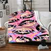 1pc Powerpuff Girls Flannel Blanket, Soft Skin Friendly with Digital Printing, Various Sizes Available for Family, Friends, Birthday