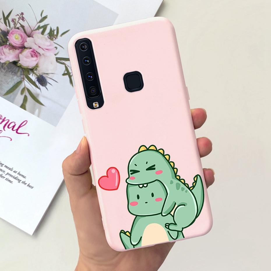 Hülle Für Samsung Galaxy A9 (2018) Niedliche Cartoon-Bonbonfarbene Weiche Silikon-Handyhüllen Für Samsung A9 2018 SM-A920F A9200 Bumper