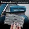 LQLT3 Car Door Edge Anti Scratch Protection Strips Scuff Plate Bar Rearview Mirror Anti-collision Sticker for Skoda Fabia 2 3 Karoq