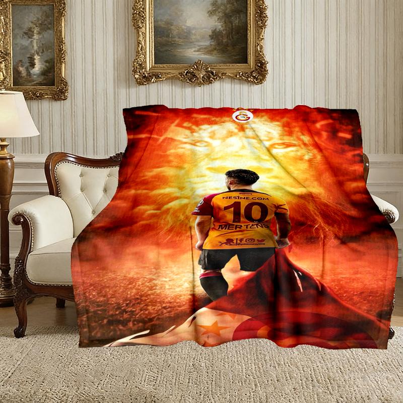 Galatasaray SK Blanket, Valentine's Day, Halloween, Thanksgiving Gift Blankets, Home Blanket for Bed and Couch Use