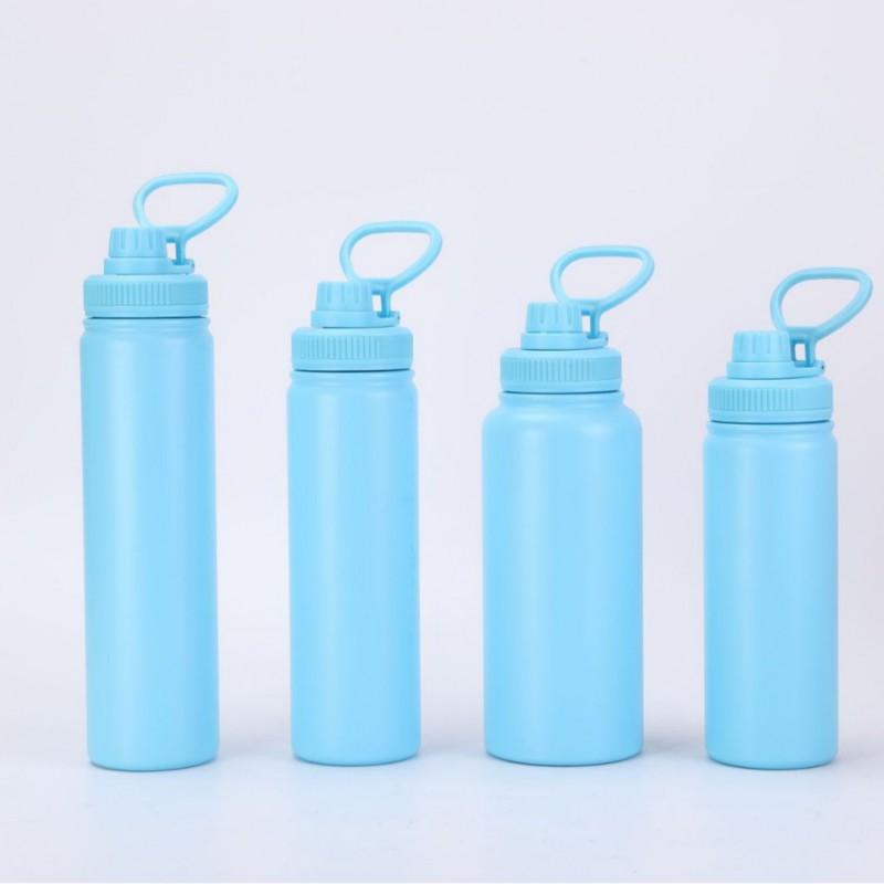 Stainless Steel Vacuum Insulated Thermos Bottle 304 Inner 201 Outer Large Capacity Travel Mug Outdoor Sports Office