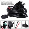 Car Light Harness Kit 12V 40A Relay Control Switch Replacing Parts
