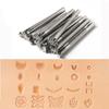 20Pcs Multiple Patterns Leather Embossing Tools Pattern Carved Carving Tool Hand Working