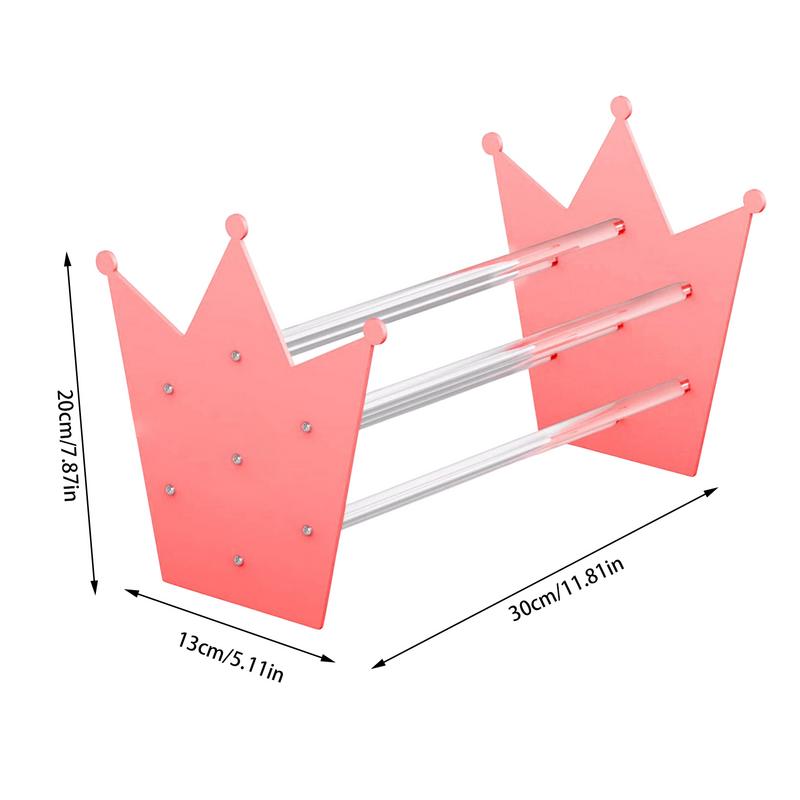 Headband Stand | Acrylic Hair Band Holder Organizer For Woman | Multifunctional Hairband Rack Holder Clear Hair Hoop Display