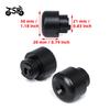 7/8" 22mm Handle Bar Ends Grips Heavy Weight Vibration Reducing Grip Plugs For Honda CB400 CBR600RR F5 Motorcycle Accessories