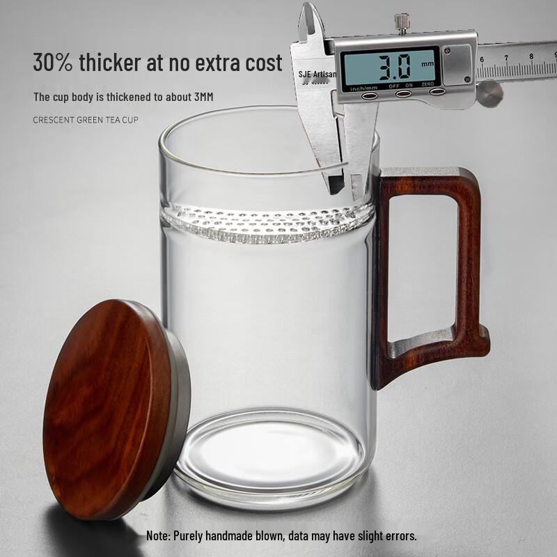 Niye Heat-Resistant Glass Tea Mugs