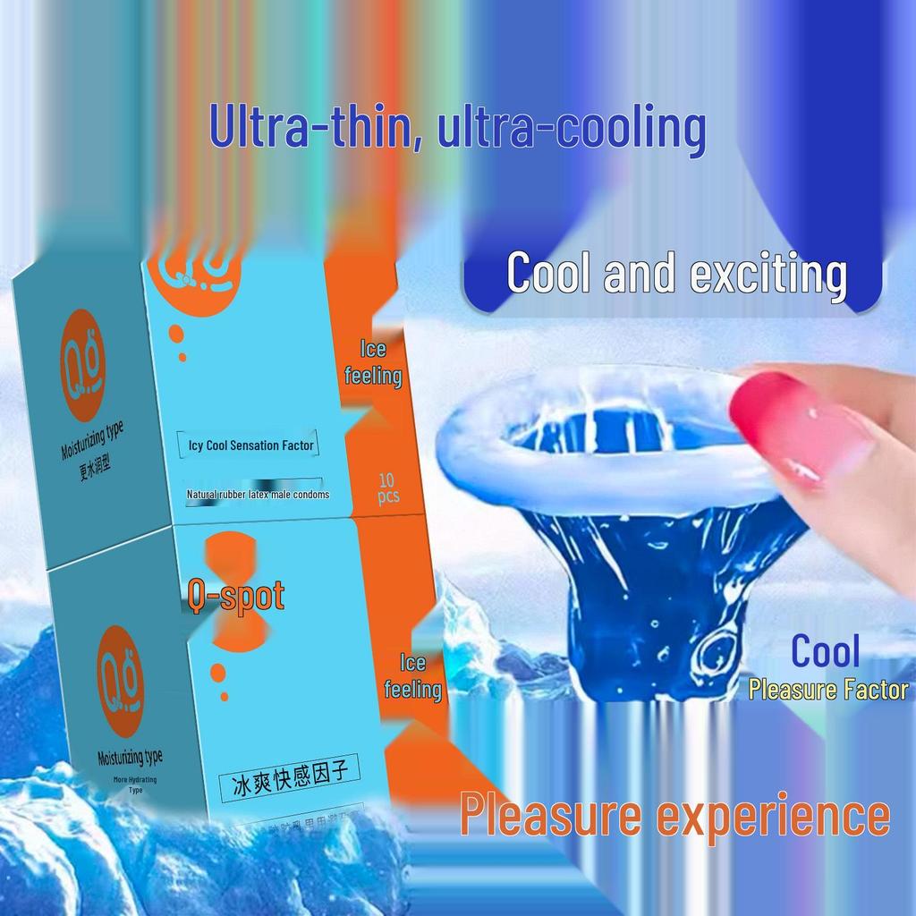 Q-spot Extra Thick Long-Lasting Condoms Set