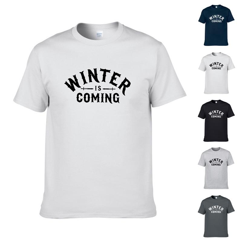 Game Of Thrones Winter Is Coming Men Women Short Sleeve T Shirt Tops Tshirt Tee
