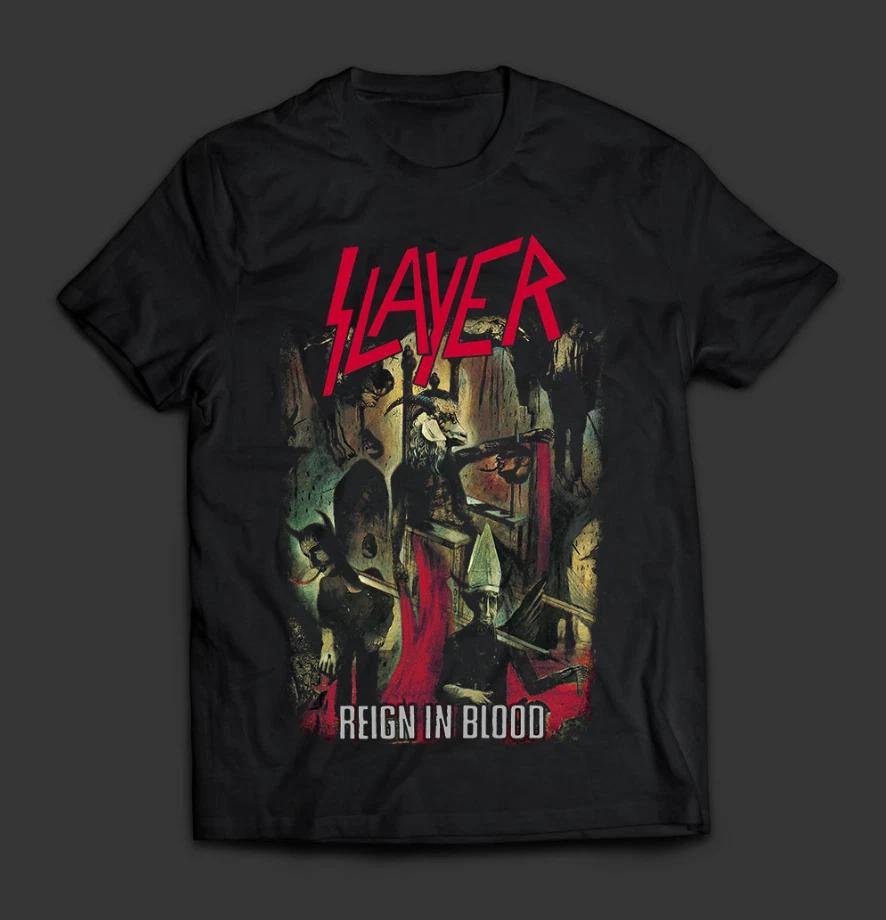 Slayer T-shirt – Reign In Blood (Official print on the back) S