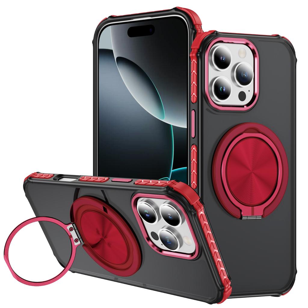 Niche Design Premium for Apple Phone Case Magnetic Bracket for IPhone 16 Pro/15 Phone Case