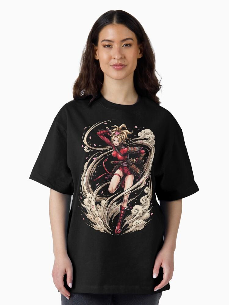 Tekken Natsu Soulcalibur Fighting Game Streetwear Tee Oversized T-Shirt